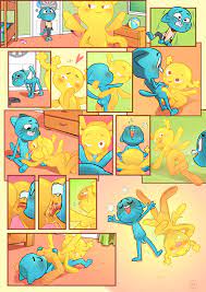 Post 1949657: comic greentie Gumball_Watterson Penny_Fitzgerald  The_Amazing_World_of_Gumball