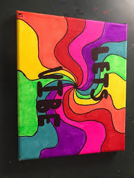 Trippy Painting Hippie Painting Mini Canvas Art Trippy Painting Psychedelic eyes and mushrooms / image credit flickr user mesmerising eyes. mini canvas art trippy painting