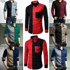 Itulah beberapa contoh baju seragam kerja yang pernah diproduksi oleh kami, sekarang bagaimana dengan busana kerja anda? Kemeja Pria Fashion Model Korea Pakaian Cowok Kombinasi Combo Modern Baru Baju Lebaran Bahan Katun Shopee Indonesia