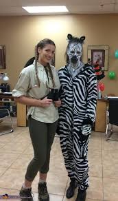 Zebra costume to make from a pillowcase. Zebra And Hunter Costume Diy Costumes Under 25
