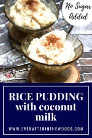 Coconut Milk Rice Pudding Ever After In The Woods In 2020 Rice Pudding Coconut Milk Rice Pudding Slow Cooker Rice Pudding