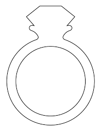 Printable Diamond Ring Template Bridal Shower Decorations Diy Bridal Shower Wine Tags Bridal Shower Decorations