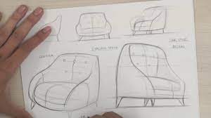 Armchair Industrial Product Design Sketching Youtube