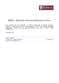 12 (1) in anul 2017 valoarea punctului de pensie se majorează cu 5,25% și este de 917,5 lei, potrivit art. Pdf Itineraries Of Protest Signage Semiotic Landscape And The Mythologizing Of The Hong Kong Umbrella Movement