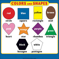 Fillable and printable color chart 2021. Colors And Shapes Student Reference Page Printable Charts And Signs Research And Study Tools