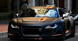 Audi r8 2020 matte black. Custom Matte Black Orange Audi R8 I Want A Cars Motorcycles At Repinned Net
