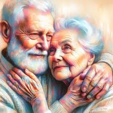 Kent Artist ASHA Pound\ Subject Dementia in elderly men [from a series of  six]