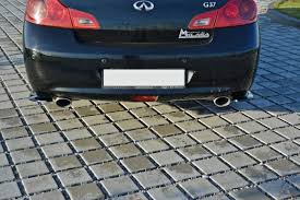 Setzen sie sich in der richtigen form ein. Maxton Design Diffusor Erweiterungen Fur Infiniti G37 Limousine Carbon Look Online Kaufen Bei Cfd