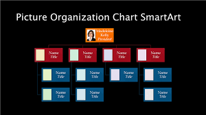 organizational chart template with picture organizational