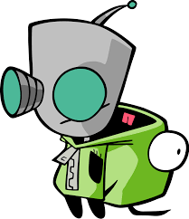 Another Invader Zim Vector Invader Zim Girly Kids Tv Shows Invader zim gir desktop theme wallpaper read me. pinterest
