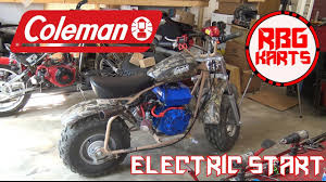 Warning:the engine exhaust from this mini bike contains chemicals known to the state of california to cause cancer, birth defects or other. Coleman Ct200u Ex Electric Start Youtube