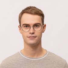 Occasion Round Black Gold Eyeglasses