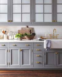 grey kitchen cabinets