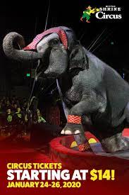 See The Gentle Giants Of The Circus Circus Tickets Shrine Family Entertainment