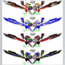 Berbagai macam konsep modifikasi vega zr bisa kamu pilih sesuai dengan selera yang kamu miliki, lebih lengkapnya bisa langsung membaca artikel ini. Jual Decal Sticker Striping Variasi Semi Fullbody Vega Zr 115 1 Kota Bandung Molan Stiker Tokopedia