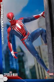 Hot Toys 1 6th Scale Spider Man Advanced Suit Marvel S Spider Man Hot Toys Spiderman Spiderman Hot Toys