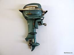 Miniature Toy Evinrude Big Twin Outboard Electric Boat Motor Japan Working 1950s Ebay Electric Boat Motor Electric Boat Outboard