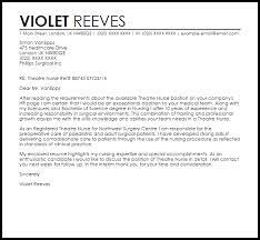 Most cover letters are bad. Theatre Nurse Cover Letter Sample Cover Letter Templates Examples