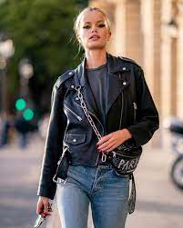 Frida Aasen On Instagram Danielbrunograndl Celebrities Leather Jacket Fashion Leather Jacket