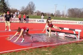 Jun 25, 2021 · this time, she's going nuts over steeplechase, the track and field sport in which runners have to jump over obstacles (including over hurdles into puddles) as they race for the finish line. Steeplechase Runner Faceplants Into Water Jukin Media Inc