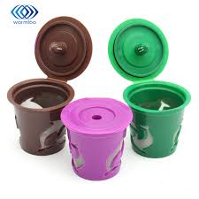 Customize your cup with 3 strengths and 3 temperature options, or make it iced Purple Green Brown Cups Keurig Refillable Reusable K Cup Coffee Filter Brown Cups Reusable K Cup Keurig