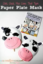 Paper Plate Cow Mask Simply Today Life Paper Plate Crafts For Kids Book Crafts Paper Plate Crafts
