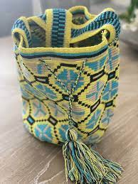 Authentic Wayuu Mochila Colombian Bag Large Hand Made Hecha a Mano wayu  guayu | eBay