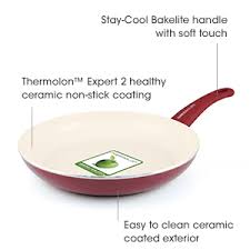 Features Of The Greenlife 14 Piece Nonstick Ceramic Cookware Set Ceramic Cookware Set Ceramic Non Stick Cookware And Bakeware