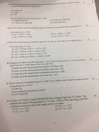 It is generally fixed as 0.05. Find The P Value For The Hypothesis Test With The Chegg Com