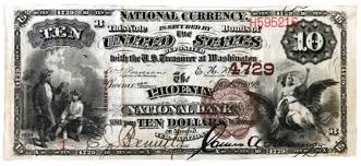 The first national bank of arizona (hereinafter the bank) has been served with writs of garnishment 1 which attach funds held for the depositors named in the writs. Number 1 Phoenix 82bb Arizona Territorial Sends Shockwaves Numismatic News