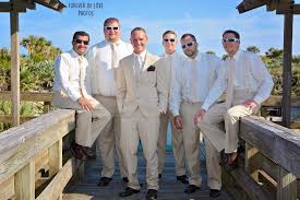 For a more formal celebration, a groom can choose a waistcoat instead of a jacket and pin the boutonniere right to it. Groom Beach Wedding Attire For Getting Married In Florida