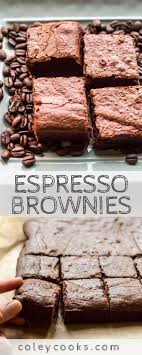 Espresso Brownies Coffee Desserts Recipes Dessert For Dinner Espresso Brownies