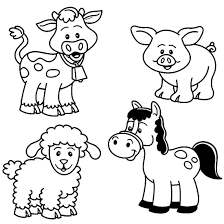 Printable Farm Animal Coloring For Kindergarten K5 Worksheets Farm Animal Coloring Pages Animal Coloring Pages Baby Farm Animals