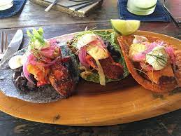 Tacos are one of the most popular street foods in mexico, and although the origin isn't known for sure, the first record of tacos was called the taco de minero, or miner's taco, referring. Tacos De Pescado Al Pastor Probably The Best Fish Tacos I Ve Ever Eaten Fresh And Delicious Picture Of La Zebra Beach Restaurant And Bar Tulum Tripadvisor