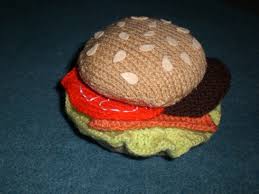 Make something real with kraft real mayo. Knitted Burger Coaster Set How To Stitch A Knit Or Crochet Coaster Sewing And Knitting On Cut Out Keep