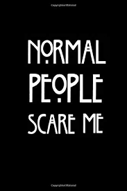 We did not find results for: Normal People Scare Me 100 Lined Pages 6x9 Movienotebooks Amazon De Bucher