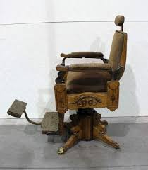 Antique Kochs Columbia Barber Chair Restoration Barber Chair Barber Retro Chair