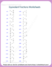 equivalent fractions worksheets for grade 3 your home teacher