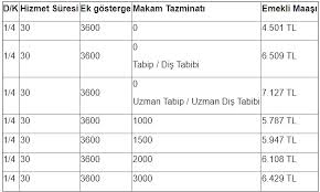 Maybe you would like to learn more about one of these? 3600 Ek Gosterge Her Memurun Maasina Emeklilikte Ayni Etkiyi Vermiyor