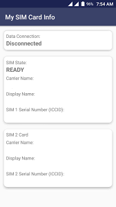 Maybe you would like to learn more about one of these? My Sim Card Info For Android Apk Download