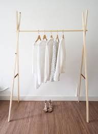 Houten Kledingrek Kleiderstander Holz Dekor Und Diy Raumteiler