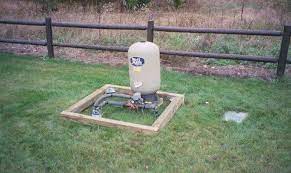 Well pump covers pump stone pool pump platform. Can Build Pump House Well Cap Housing Any Shape House Plans 48315