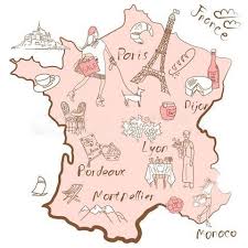 Pin By Berkeley Jack On Map Decor France Map Paris Map Paris Illustration