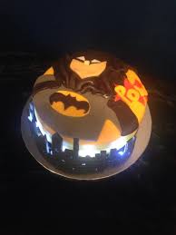 Light Up Batman Cake Batman Cake Pumpkin Carving Green Accents
