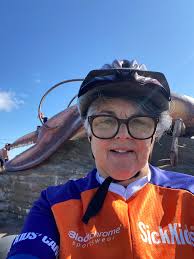 The world's largest lobster monument in Shediac, New Brunswick, Canada