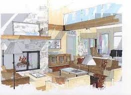 Michelle Morelan Interior Design Renderings Interior Design Sketches Interior Design Sketch