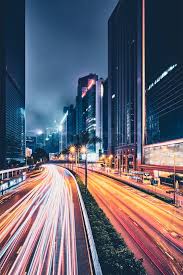 After hong kong became part of china in 1997, the continuation of these events was always seen as a major litmus test for the city's ongoing autonomy and democratic freedoms, supposedly guaranteed. Street Traffic In Hong Kong At Night Stock Image Colourbox
