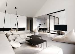 5 idee perfette per una casa moderna. Arredare In Bianco E Nero Soggiorno Maxi Bianco E Nero Arredamento Arredamento Salotto Idee Interior Design Bianco