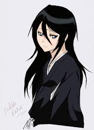 She is the youngest and newest recruit of team guy,and she is also the main character of her creator's doujishi, the story of rukia. Rukia Long Hair Colored By Jurc61098 On Deviantart