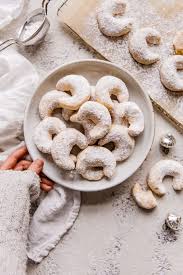 All recipes » course » dessert » cookies » almond flour frosted sugar cookies. Almond Crescent Cookies Kipferl Cookies Video A Beautiful Plate